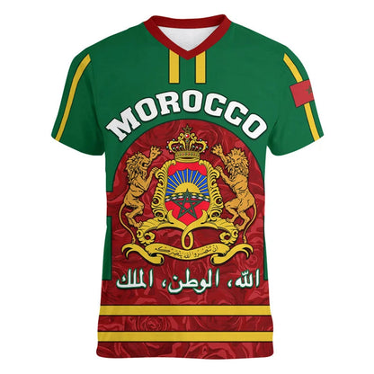 Maro Voetbal Shirt voor Mannen | 3D Gedrukt, Korte Mouwen, 100% Katoen 3