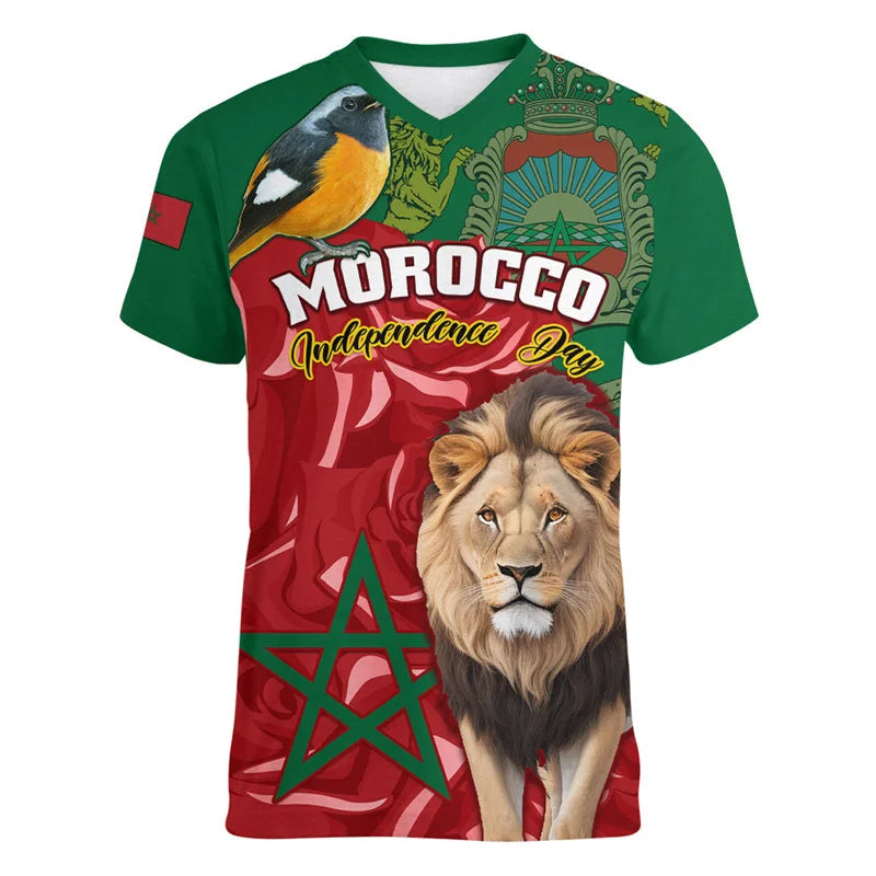Maro Voetbal Shirt voor Mannen | 3D Gedrukt, Korte Mouwen, 100% Katoen 4