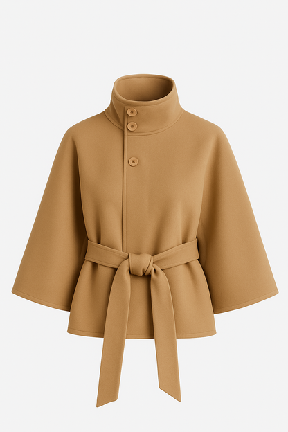 Maya Dames Cape Jacket |  Elegant Ontwerp 1