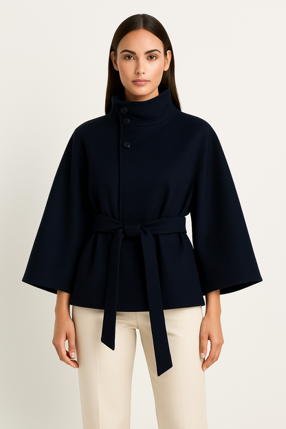 Maya Dames Cape Jacket |  Elegant Ontwerp 7