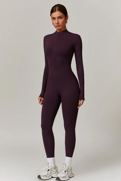 MAËLIS | Warme Winterjumpsuit met Fleecevoering en Stretch