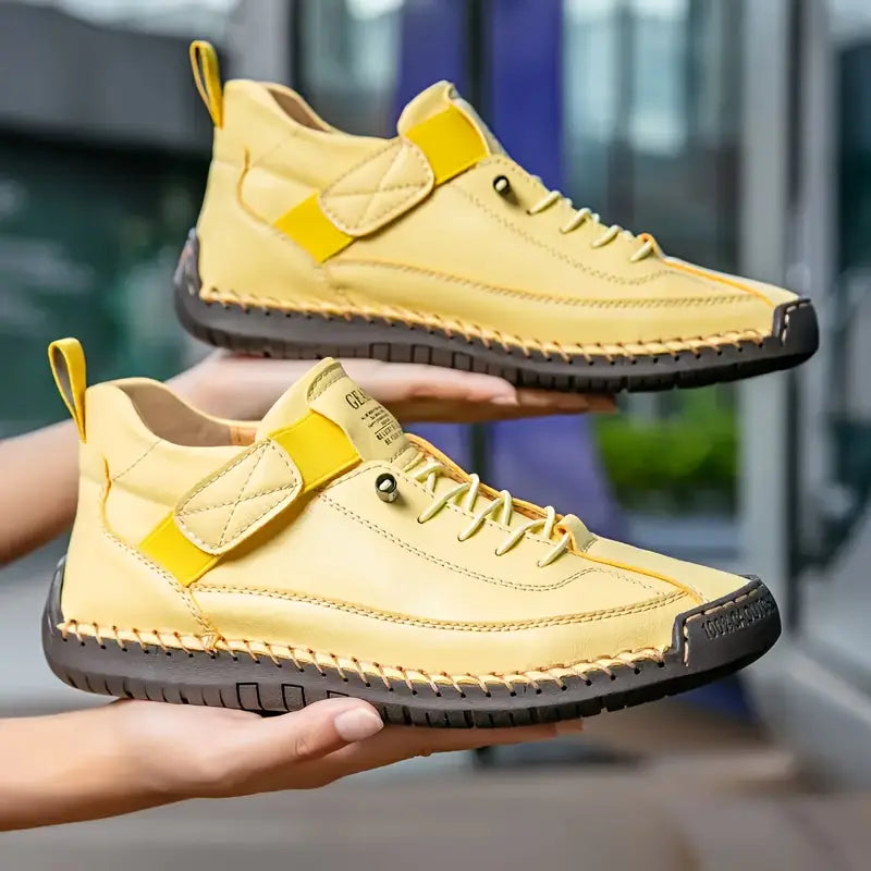 Meya Mannen Sneakers | Orthopedisch Ontwerp, Ademend Leer 2