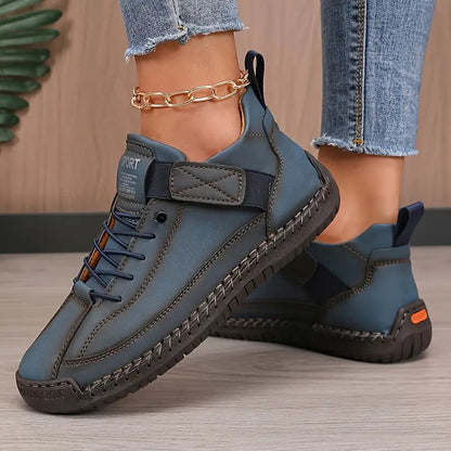 Meya Mannen Sneakers | Orthopedisch Ontwerp, Ademend Leer 5