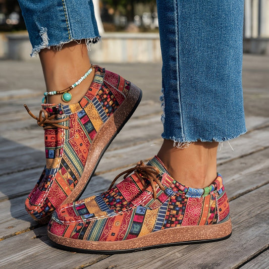 Mila Boho Dameschoenen | Ademend Bovenwerk, Comfortabel en Uniek 0