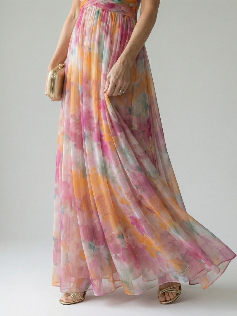 Mila Dames Maxi Jurk | Lichtgewicht, Mouwloos, Vrouwelijke Snit 3
