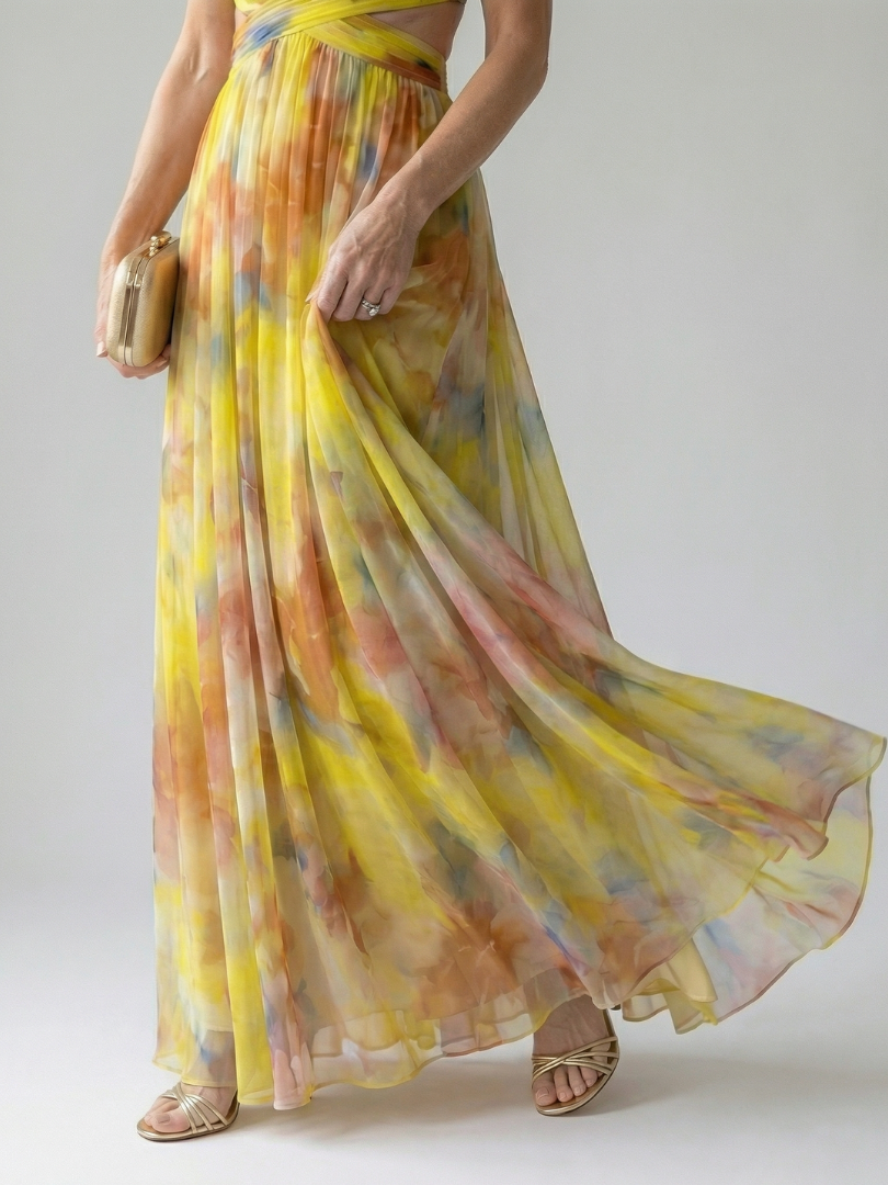 Mila Dames Maxi Jurk | Lichtgewicht, Mouwloos, Vrouwelijke Snit 5