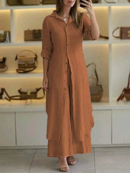 Mila Vrouwen Linnen Set | Ademend, Elegante Snit 4