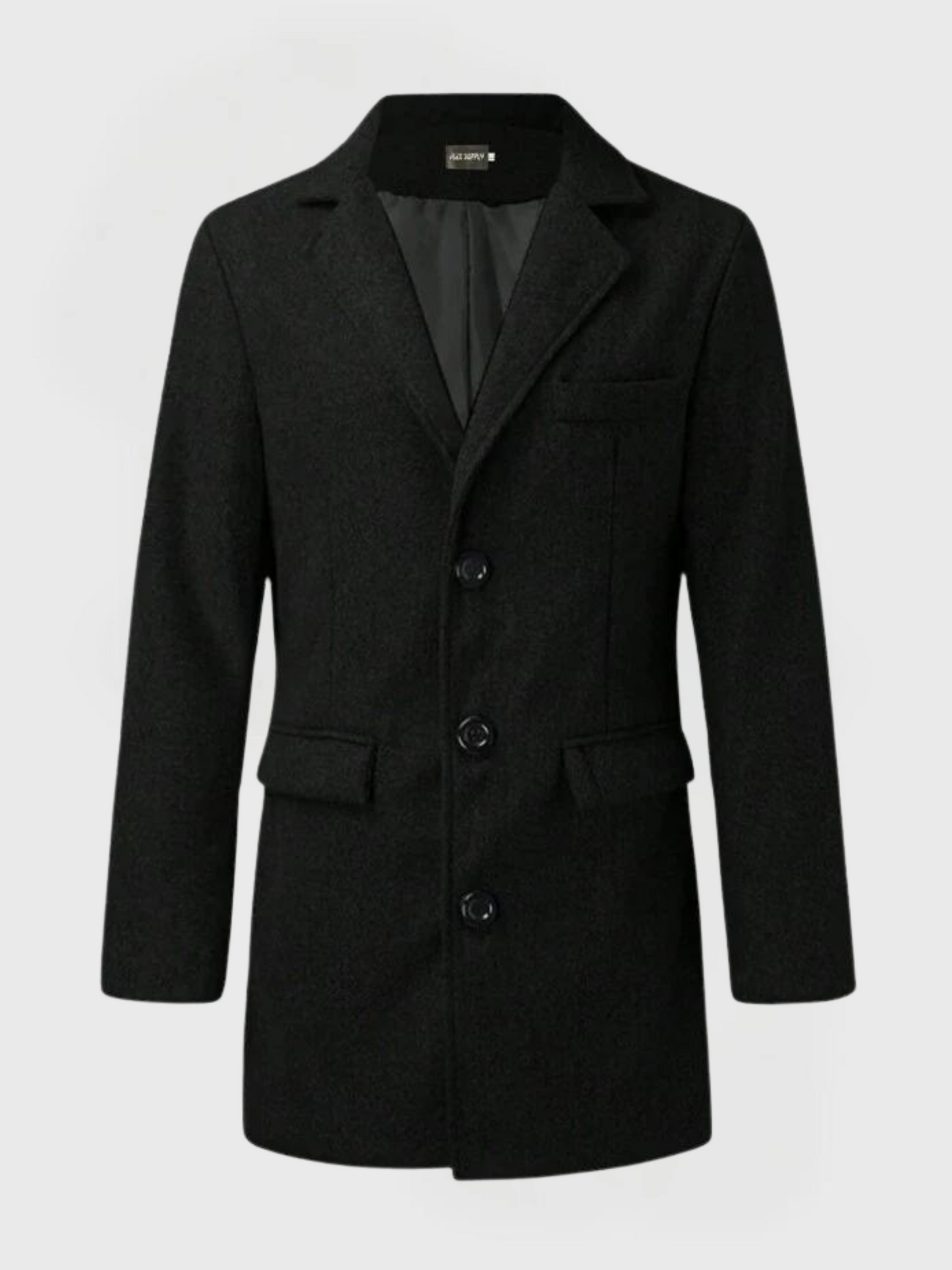 Milan Heren Trenchcoat | Bruin, Ontspannen Pasvorm voor Herfst en Winter