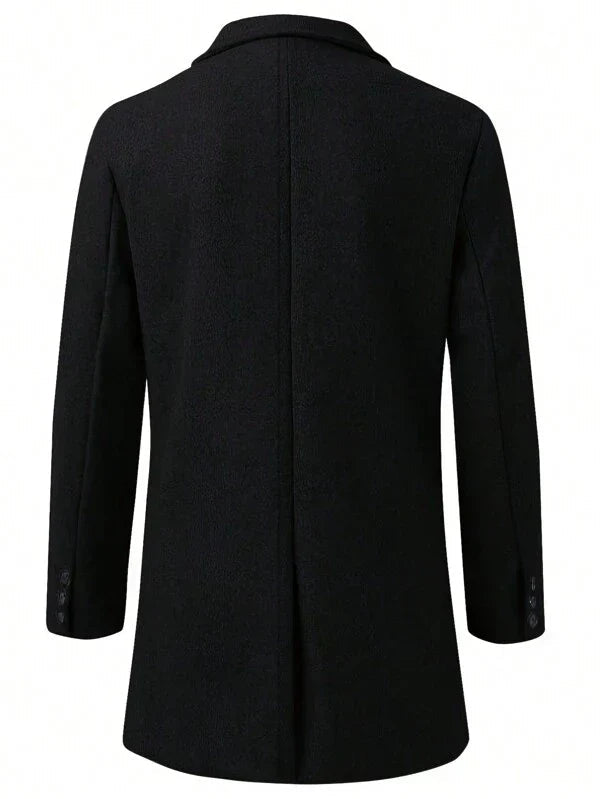 Milan Heren Trenchcoat | Bruin, Ontspannen Pasvorm voor Herfst en Winter