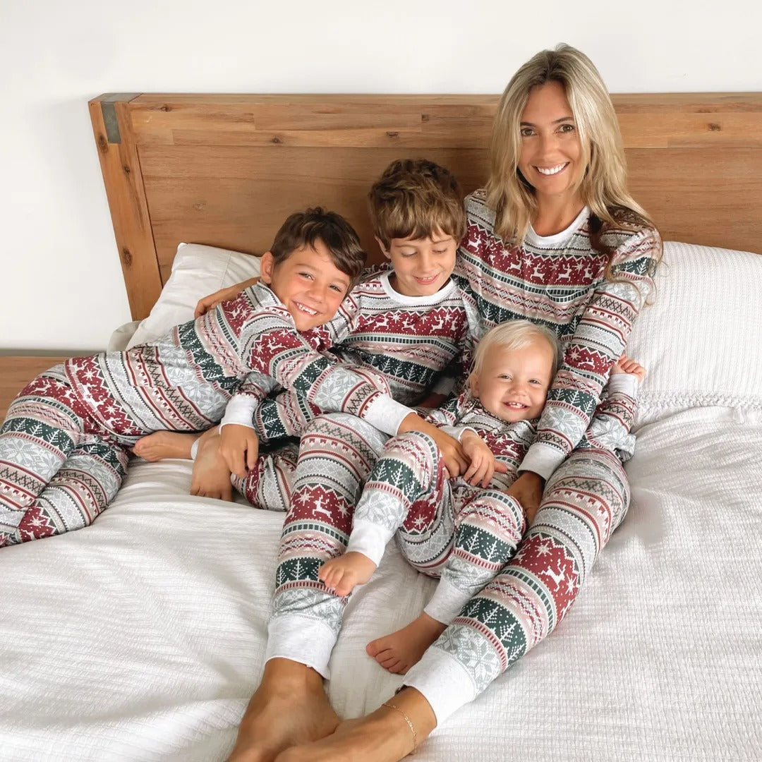 Milo Familie Kerst Pyjamaset | Comfortabel en Warm