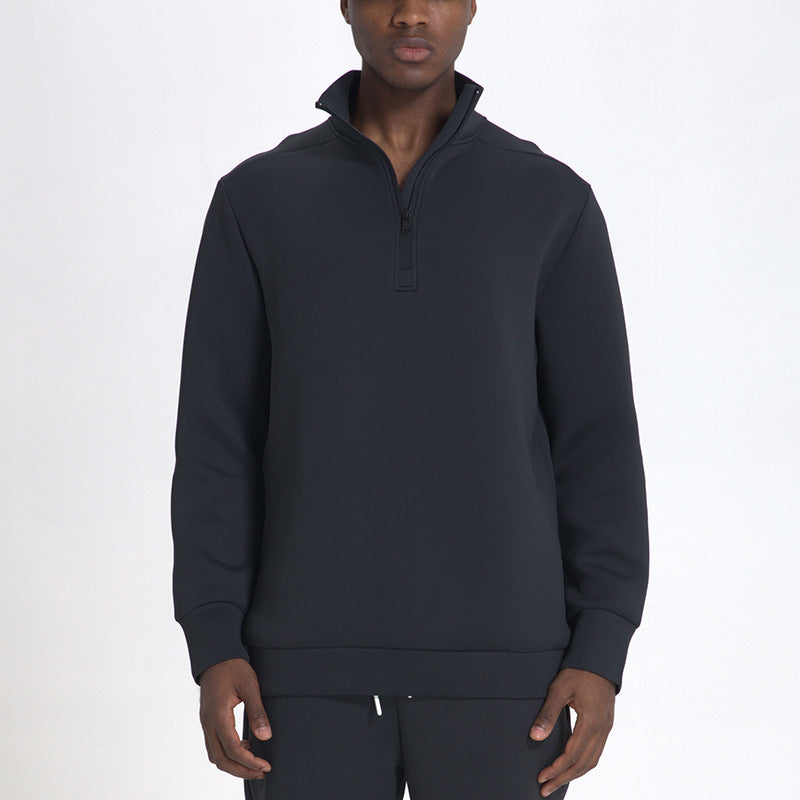 Milo Heren Sweater | Casual met Halflange Ritssluiting 2
