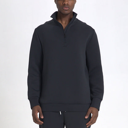 Milo Heren Sweater | Casual met Halflange Ritssluiting 2