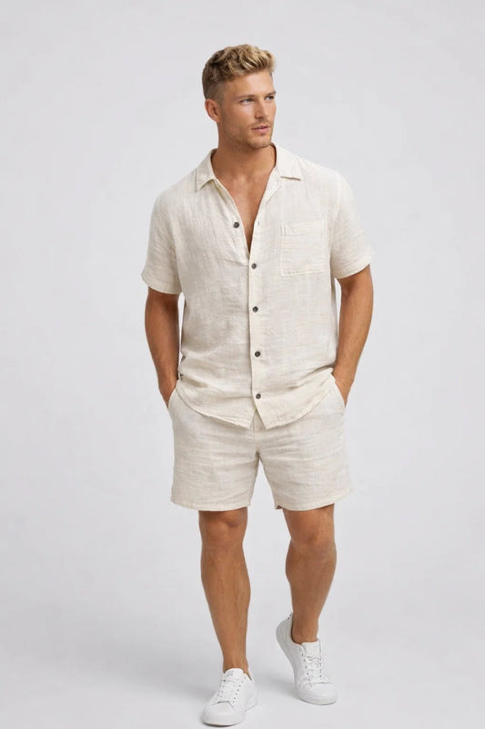 Milo Heren Zomer Set | Comfortabele Pasvorm, Tweedelig 0