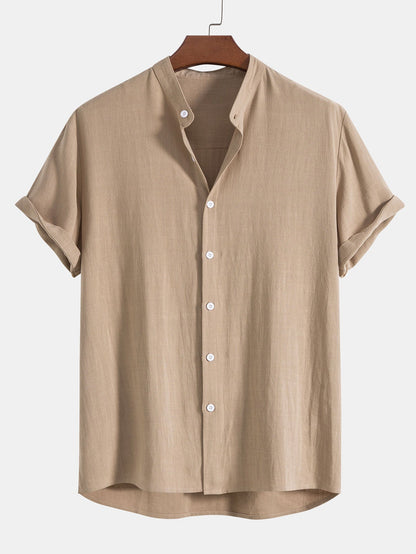 Milo Zomeroutfit voor Mannen | Katoen, Effen Design, Korte Mouwen 1