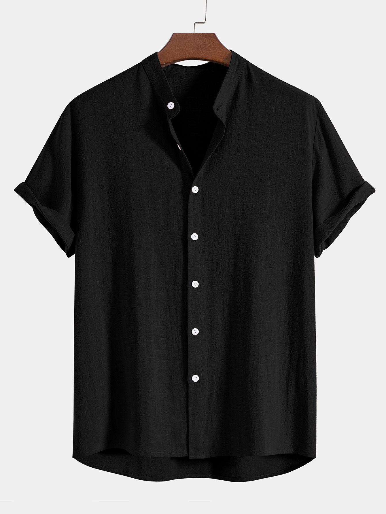 Milo Zomeroutfit voor Mannen | Katoen, Effen Design, Korte Mouwen 2