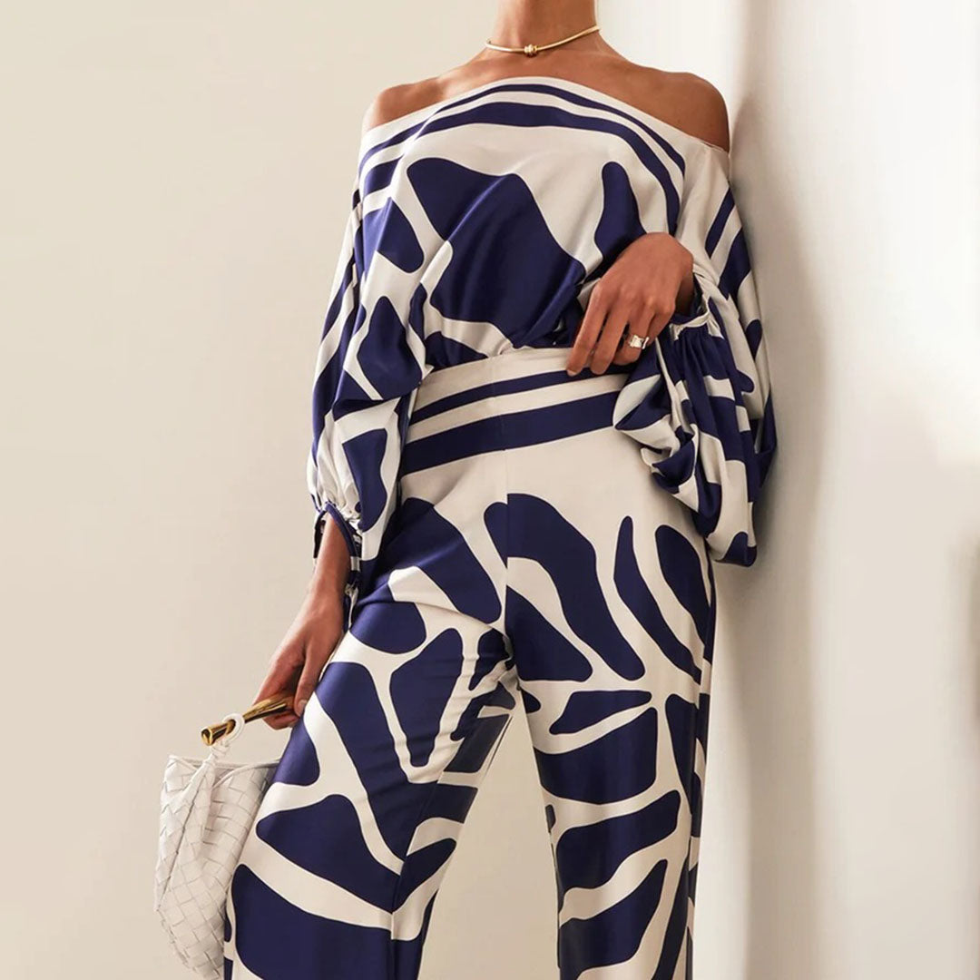 Mirelle | Stijlvolle Tweedelige Set met Moderne Snit 8