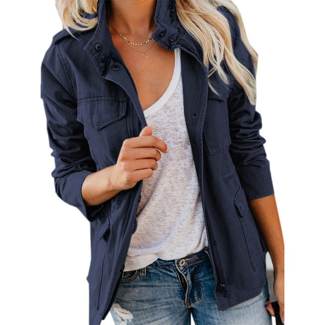 Moderne Chique Jas Voor Dames | Ritssluiting 5