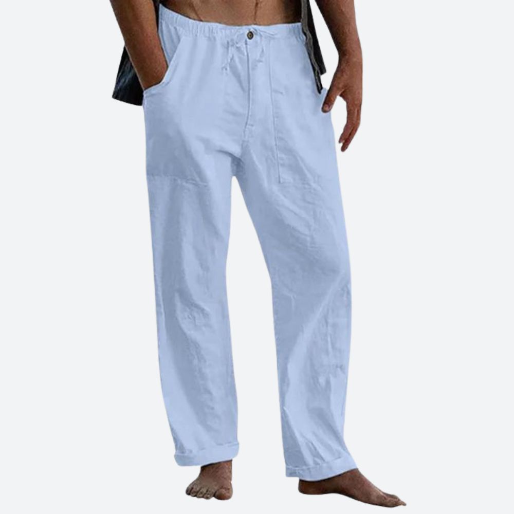 CALEB | Casual Linnen Broek voor Heren