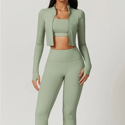 NYRA | Naadloze Sportset met Sculptende Pasvorm en Ademend Comfort 1