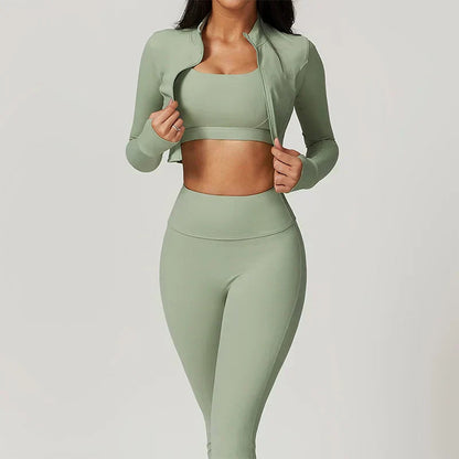 NYRA | Naadloze Sportset met Sculptende Pasvorm en Ademend Comfort 2