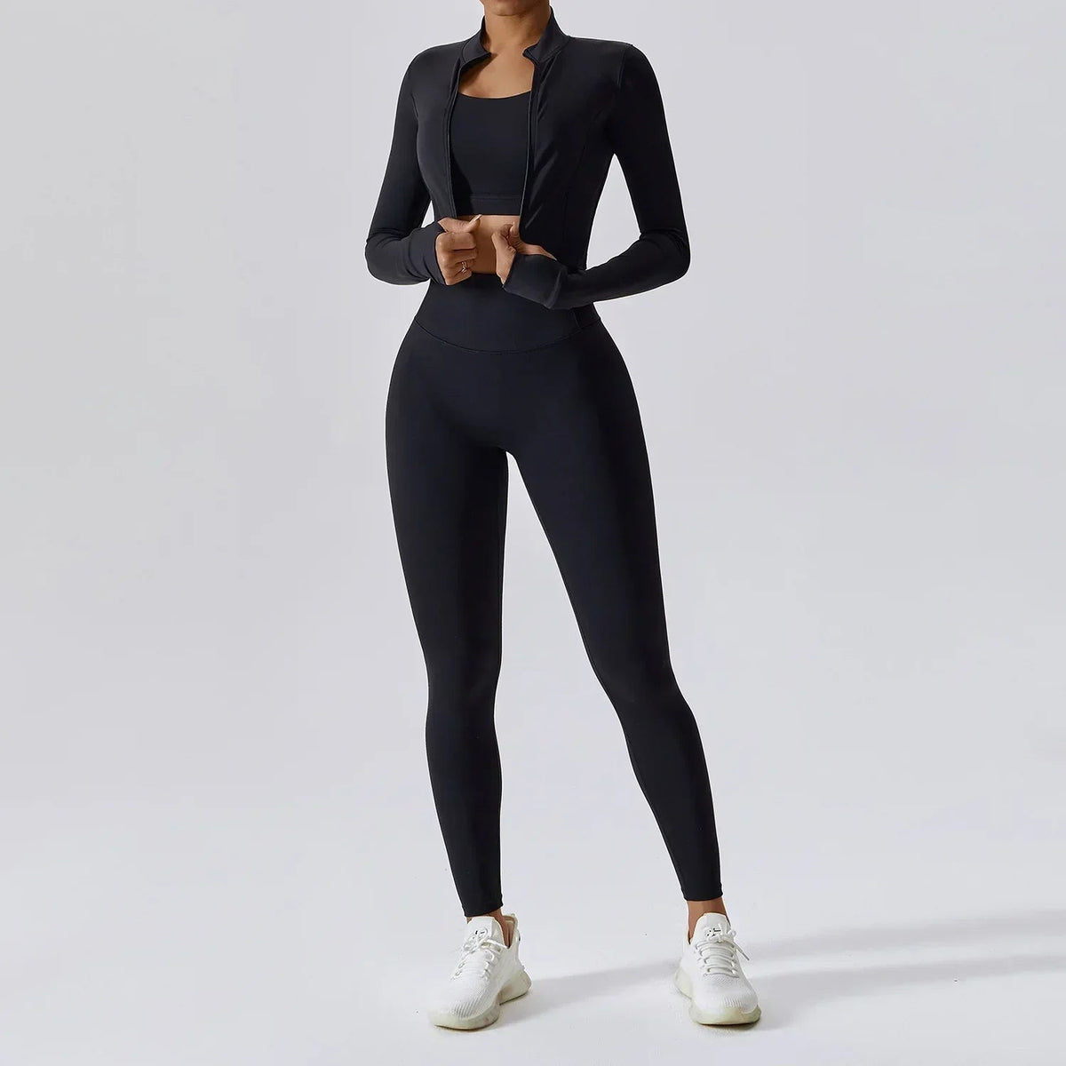 NYRA | Naadloze Sportset met Sculptende Pasvorm en Ademend Comfort 9