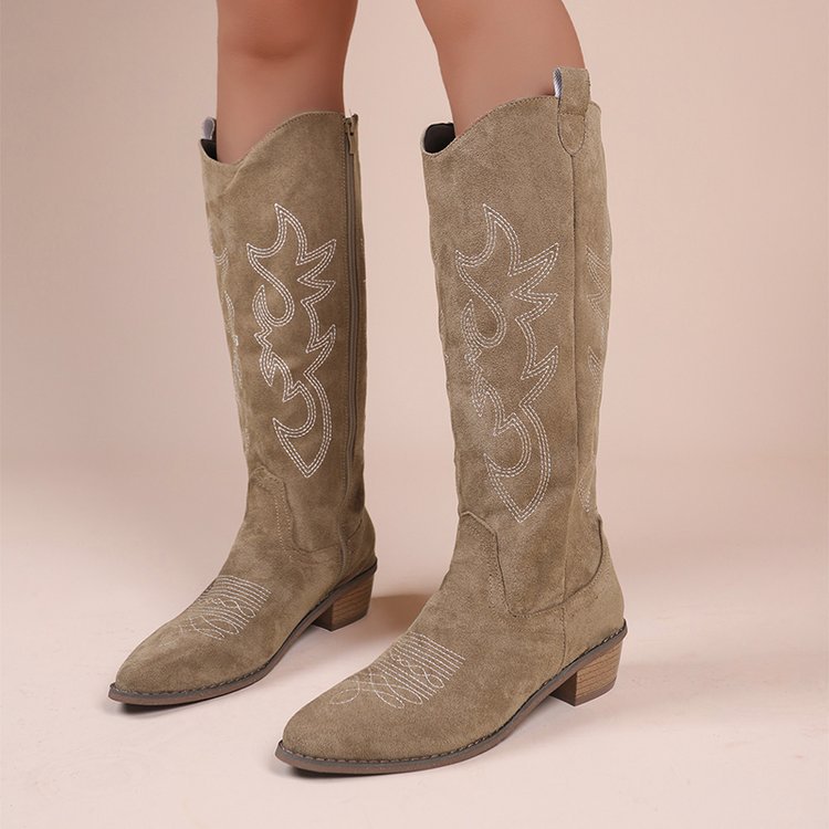 Nenna Dames Laarzen Zwart | Cowboyhak, Stijlvol Ontwerp 2