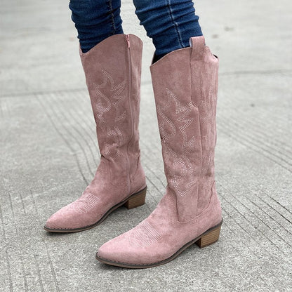 Nenna Dames Laarzen Zwart | Cowboyhak, Stijlvol Ontwerp 4