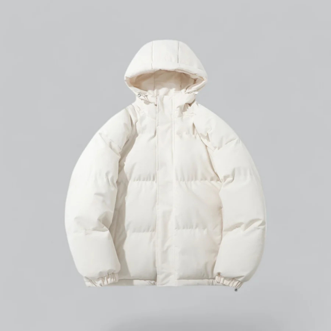 Niels Heren Winterjas | Gewatteerd Met Capuchon, Functioneel Comfort