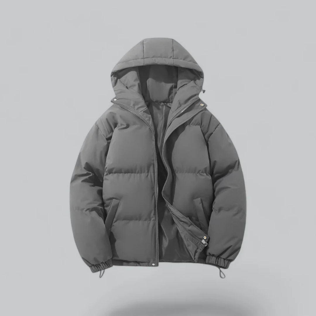 Niels Heren Winterjas | Gewatteerd Met Capuchon, Functioneel Comfort