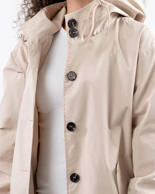 Nora Dames Regenjas | Waterdicht, Ademend met Verstelbare Capuchon