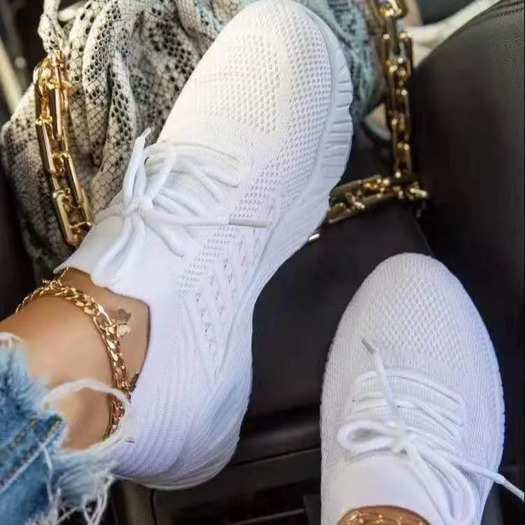 Oriana Dames Sneakers | Ademend Mesh, Antislip Rubberen Zool 1
