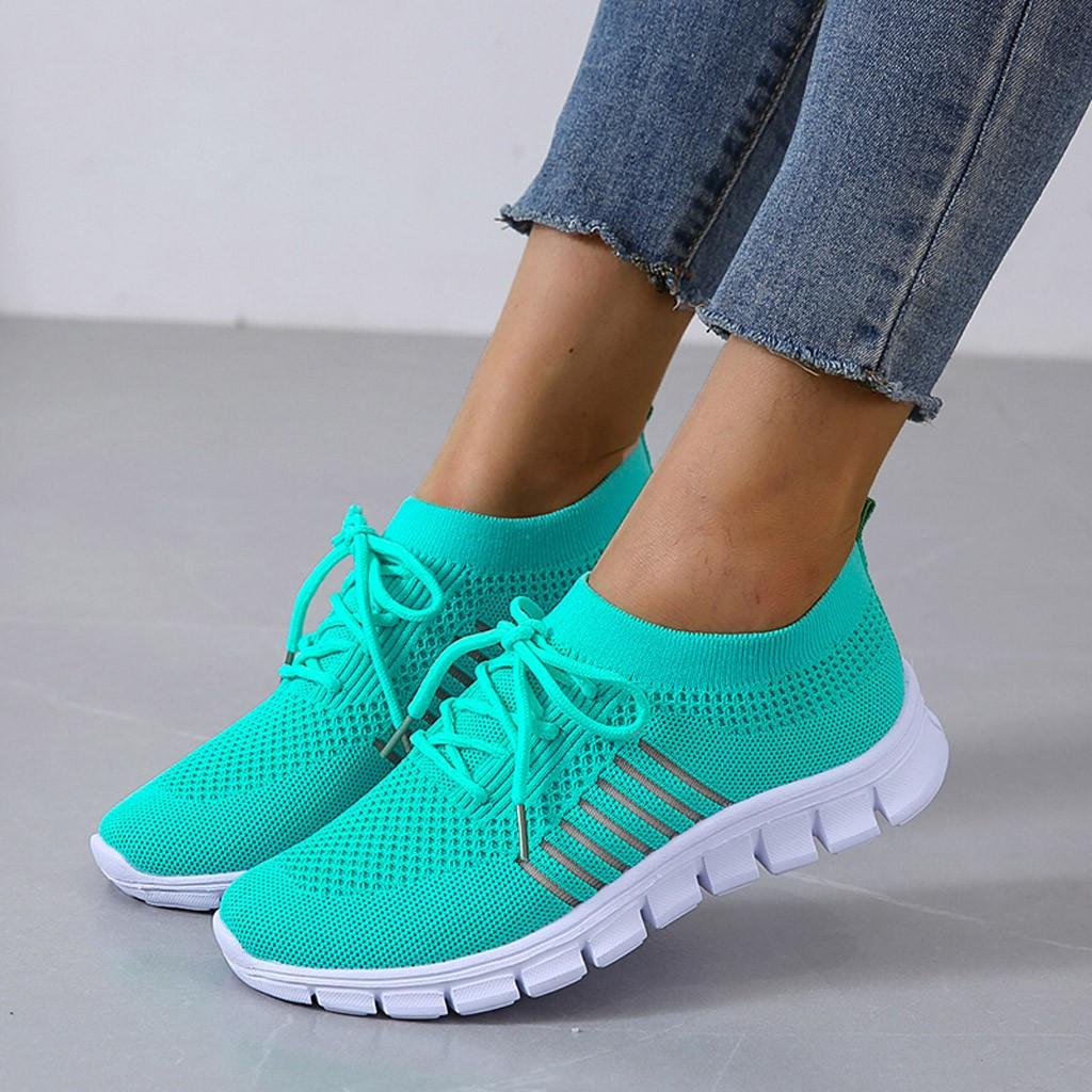 Oriana Dames Sneakers | Flyknit Bovenwerk, Comfortabel en Ademend 0