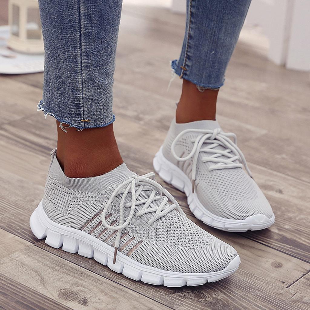 Oriana Dames Sneakers | Flyknit Bovenwerk, Comfortabel en Ademend 4