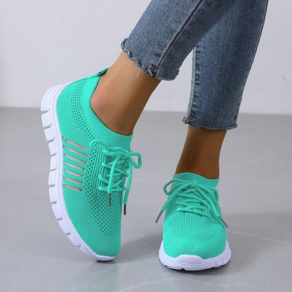 Oriana Dames Sneakers | Flyknit Bovenwerk, Comfortabel en Ademend 8