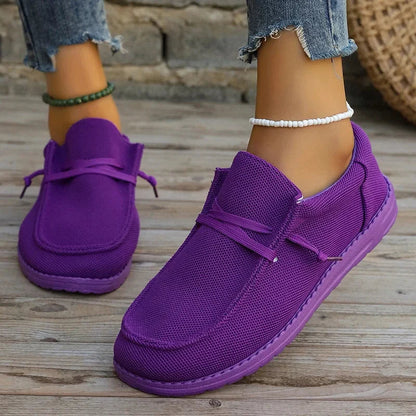 REVANA | Ademende platform sneakers met trendy hoogte 10