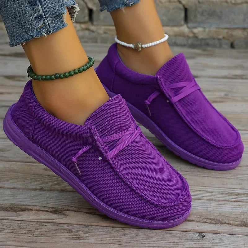 REVANA | Ademende platform sneakers met trendy hoogte 3