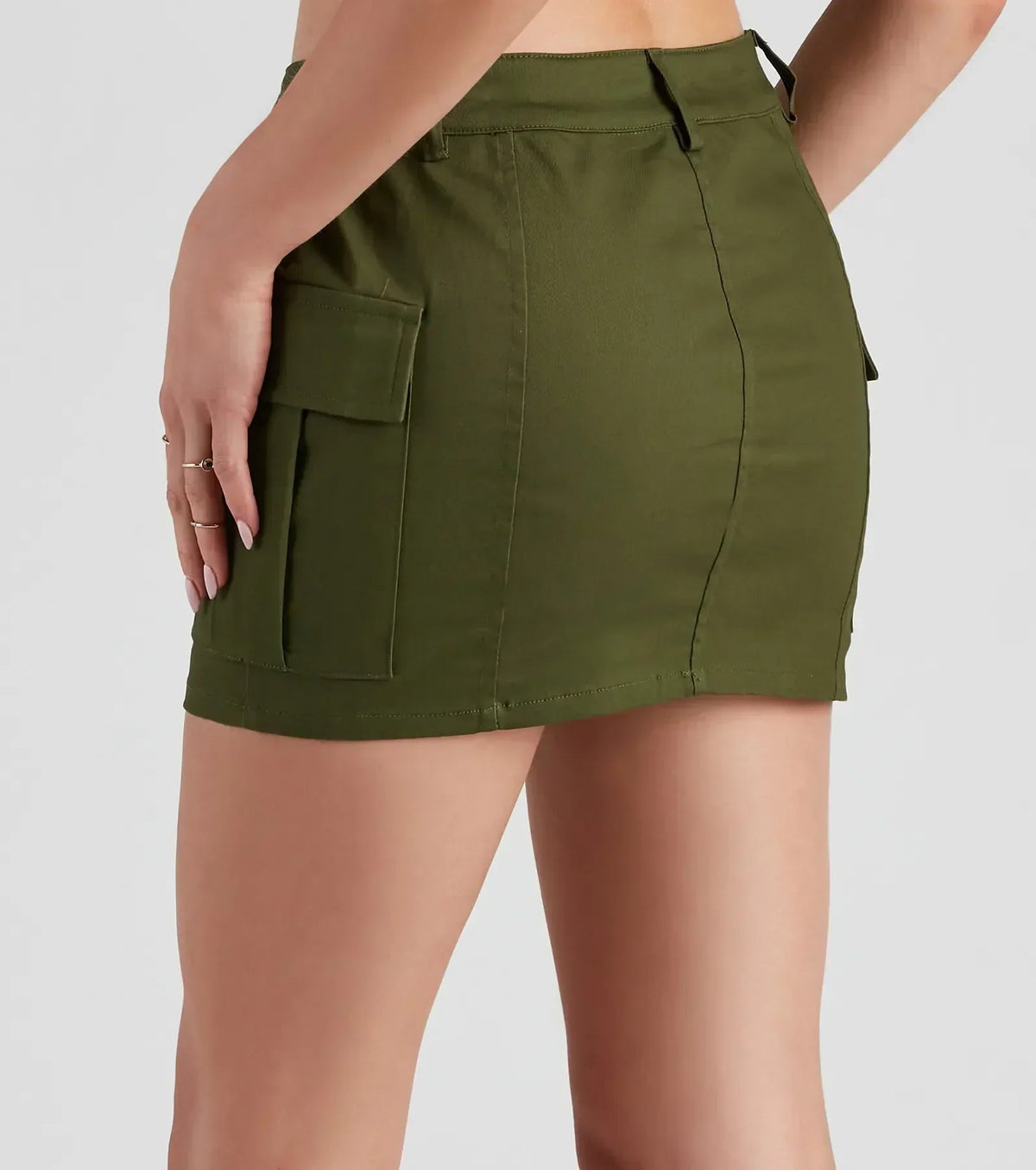 RYLEE | Cargo Mini-Rok met Stoere Details 6