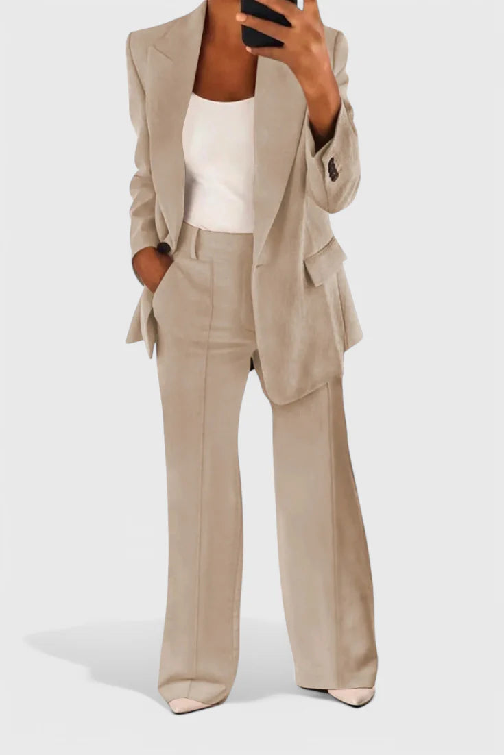 Rina Dames Set | Soepele Stof, Tijdloze Elegantie - Tweedelige Set Dames 1
