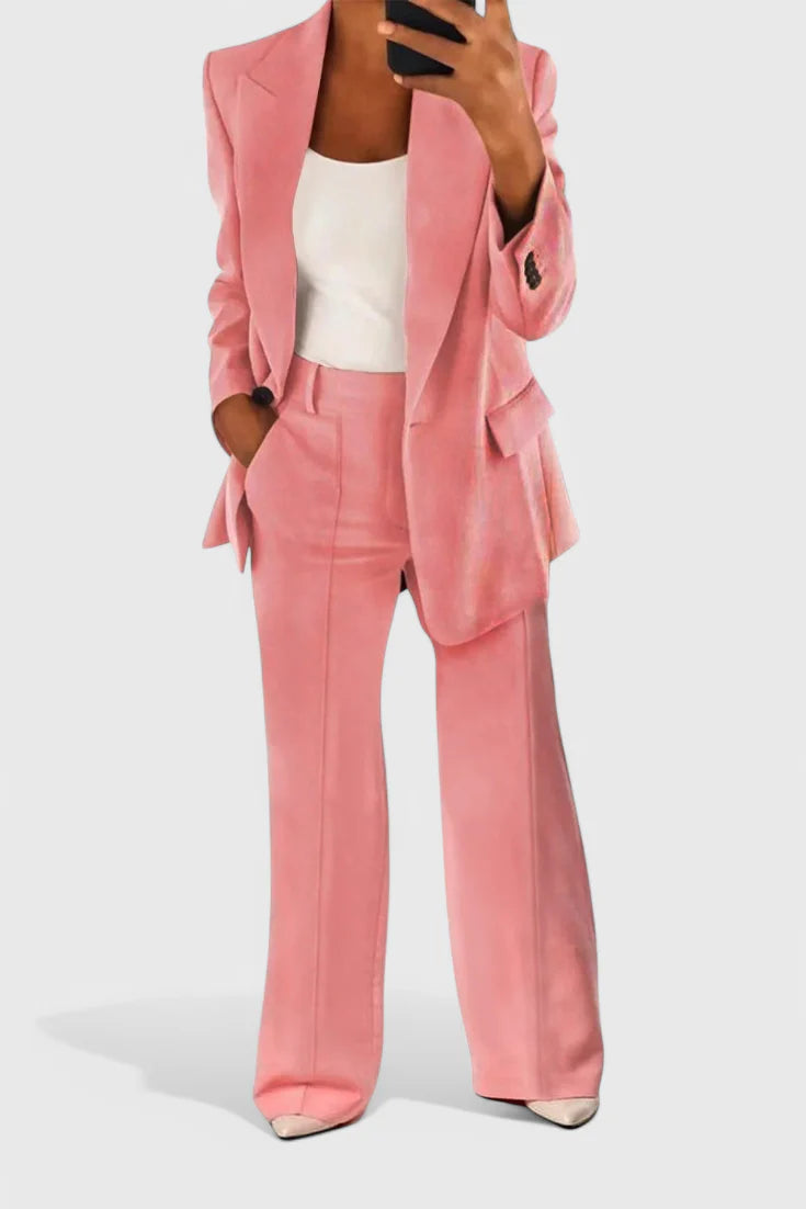 Rina Dames Set | Soepele Stof, Tijdloze Elegantie - Tweedelige Set Dames 2