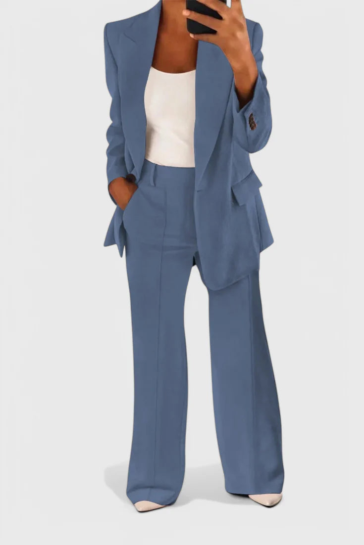 Rina Dames Set | Soepele Stof, Tijdloze Elegantie - Tweedelige Set Dames 3