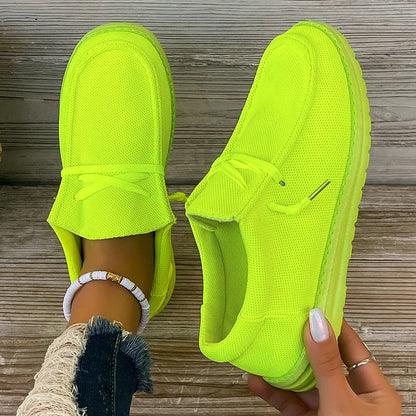 REVANA | Ademende platform sneakers met trendy hoogte