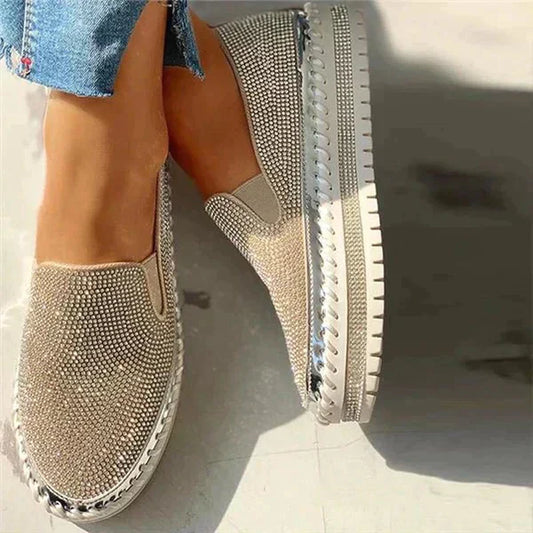 Virelle | Luxe Instappers met Glinsterende Details voor Dames