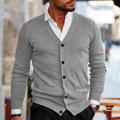 Stefan Vest | Casual Cardigan voor Heren