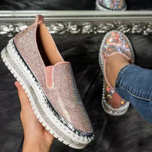 Virelle | Luxe Instappers met Glinsterende Details voor Dames