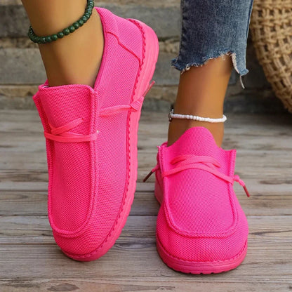 REVANA | Ademende platform sneakers met trendy hoogte