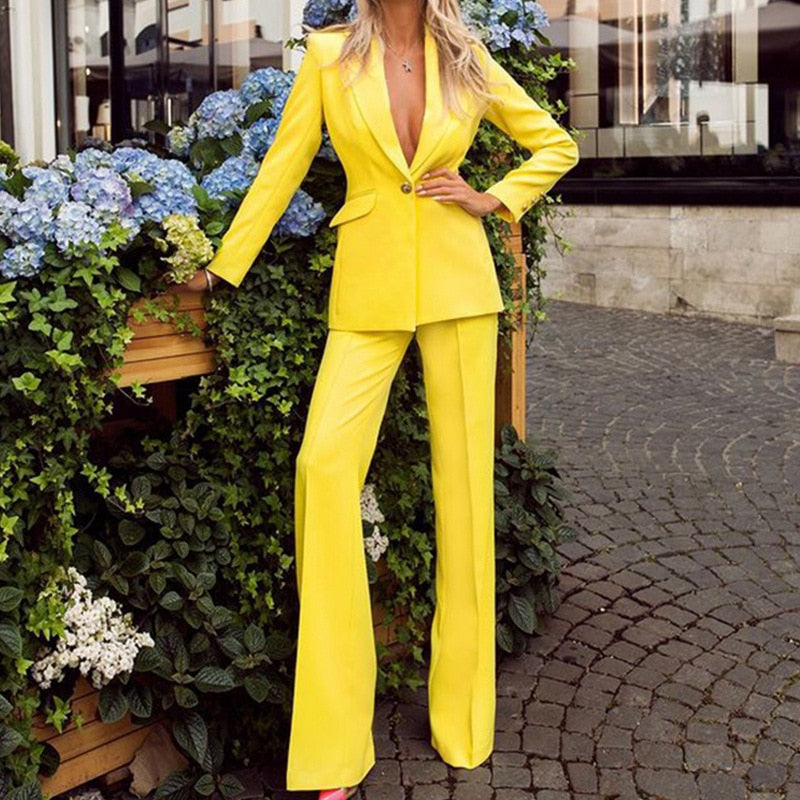 Noor | Stijlvol Damespak met Getailleerde Blazer en Broek