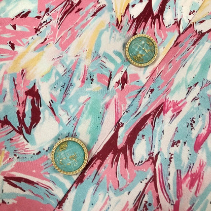 LEONTINA | Sculpturale Strapless Mini Jurk met Abstracte Print
