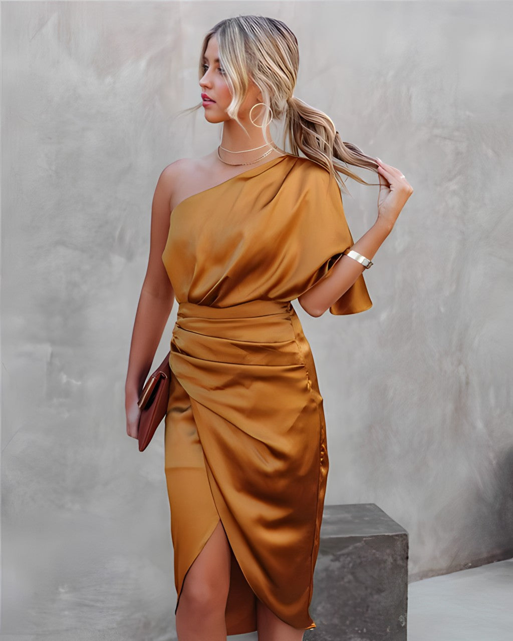 SAREENA | Zomerse Off-Shoulder Jurk voor Bruiloftsgasten 9