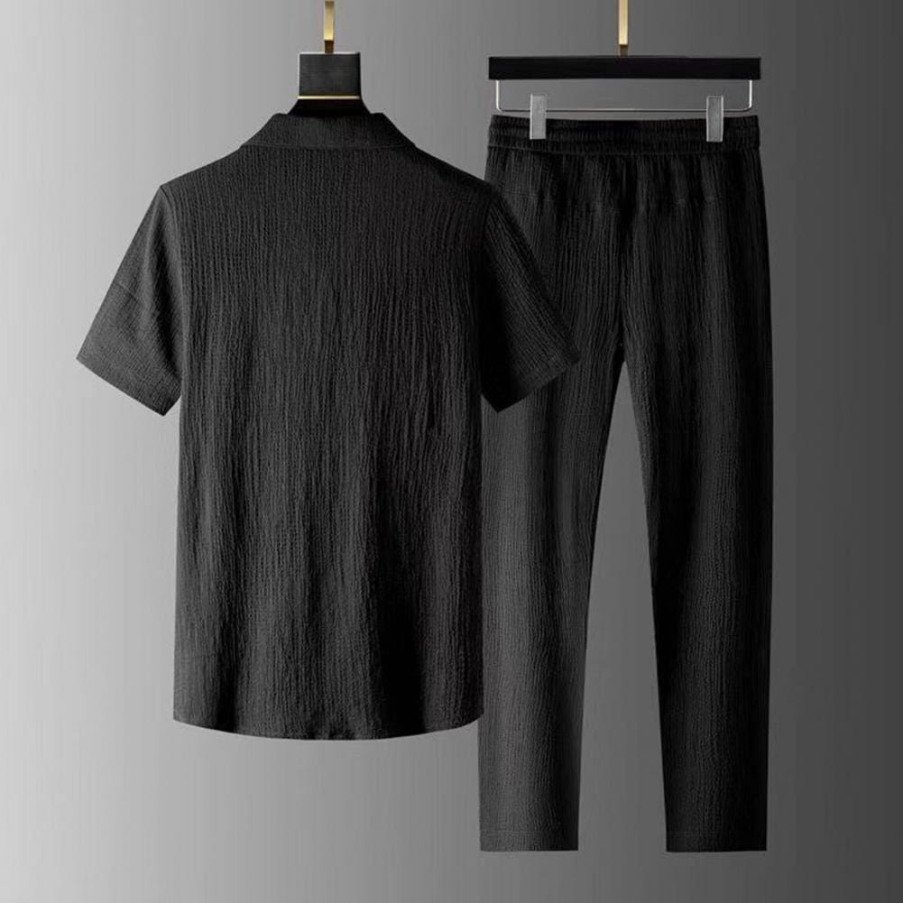 GIOVANNI | Luxe Casual Set voor Heren met Textuur