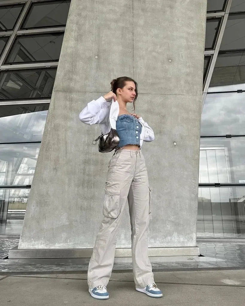 SIENNA | Verstelbare Cargo Broek met Cargozakken 0